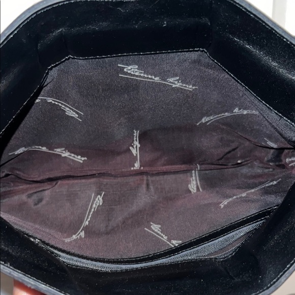 Etienne Aigner Black Leather Shoulder Bag Classic Design - Picture 4 of 7